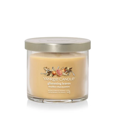 Yankee Candle® Glistening Leaves Signature kis poharas gyertya 122 g