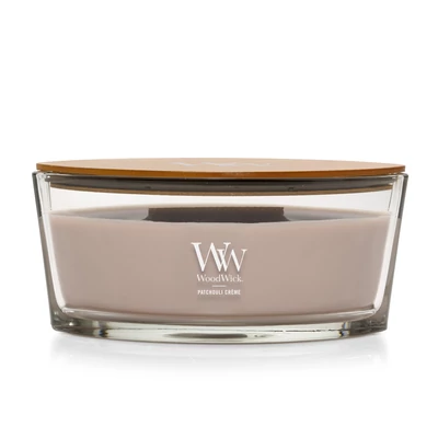 WoodWick® Patchouli Créme hajógyertya 453 g