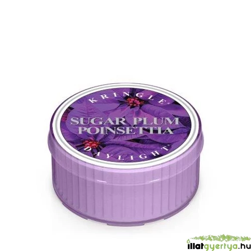 Sugar Plum Poinsettia mintagyertya
