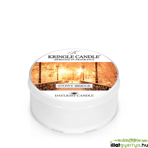 Kringle Candle® Snowy Bridge mintagyertya