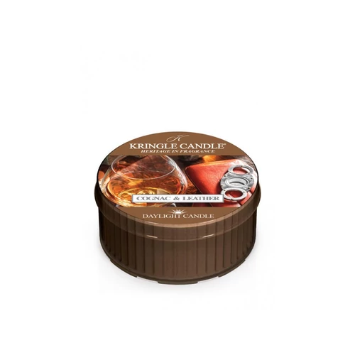 Kringle Candle® Cognac & Leather mintagyertya