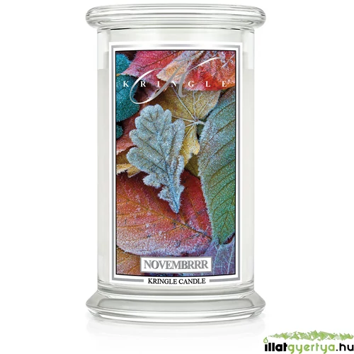 Kringle Candle® Novembrrr nagy üveggyertya