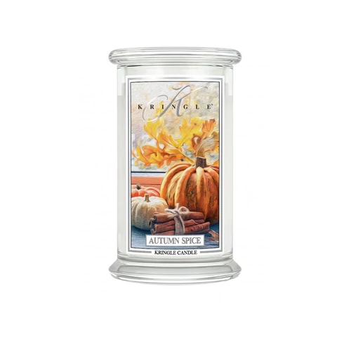 Autumn Spice nagy üveggyertya