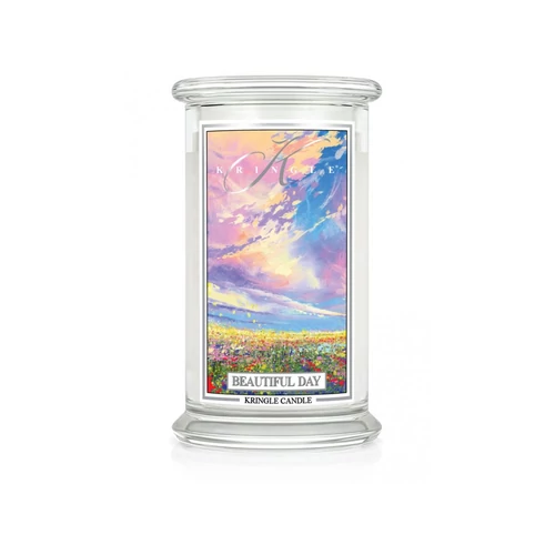 Kringle Candle® Beautiful Day nagy üveggyertya