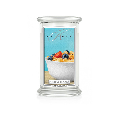 Kringle Candle® Fruit & Flakes nagy üveggyertya 624 g