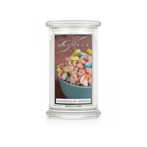 Kringle Candle® Marshmallow Morning nagy üveggyertya