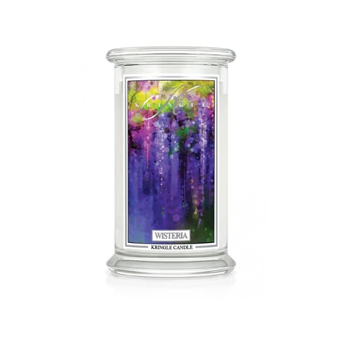 Kringle Candle® Wisteria nagy üveggyertya
