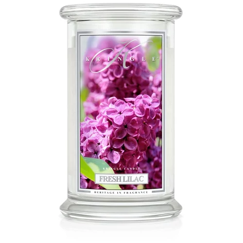 Kringle Candle® Fresh Lilac nagy üveggyertya