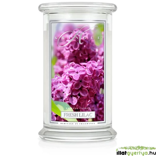 Kringle Candle® Fresh Lilac nagy üveggyertya