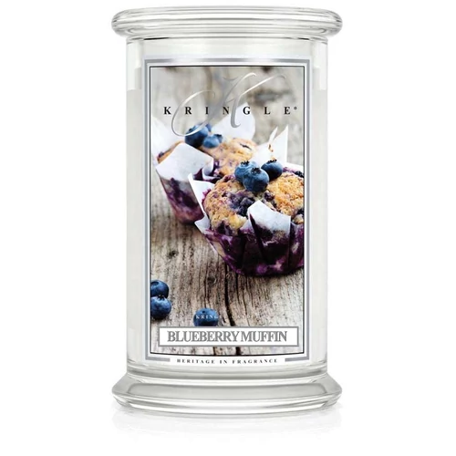 Kringle Candle® Blueberry Muffin nagy üveggyertya