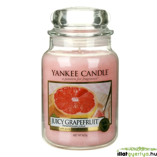 Juicy Grapefruit nagy üveggyertya