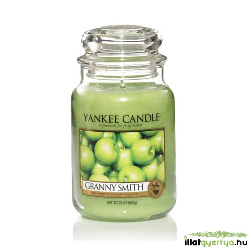 Granny Smith nagy üveggyertya
