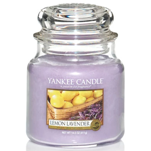 Yankee Candle® Lemon Lavender klasszikus közepes üveggyertya