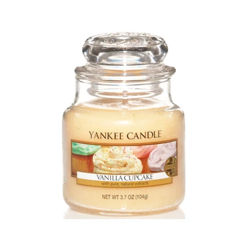 Vanilla Cupcake klasszikus kis üveggyertya