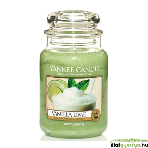 Yankee Candle® Vanilla Lime klasszikus nagy üveggyertya