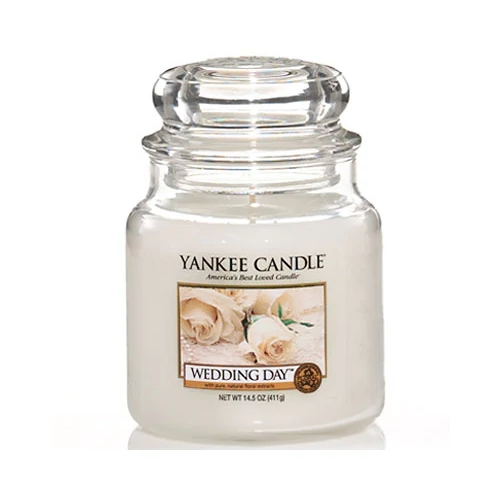 Yankee Candle® Wedding Day klasszikus közepes üveggyertya
