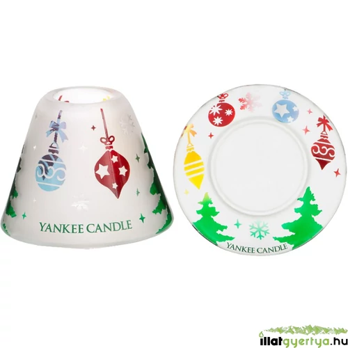 Deck The Halls kis búra és tányér