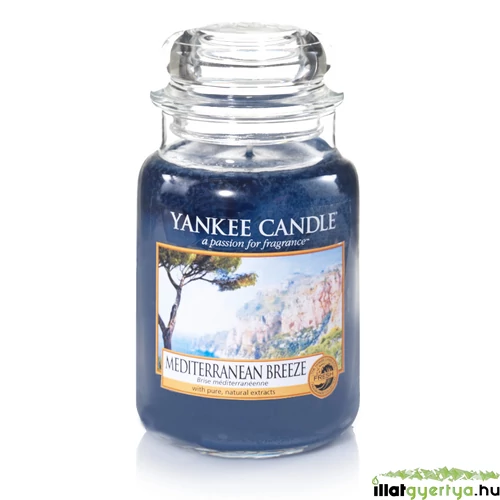 Mediterranean Breeze nagy üveggyertya