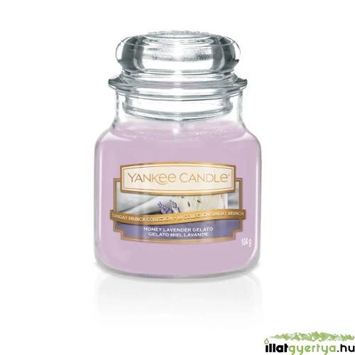 Honey Lavender Gelato kis üveggyertya
