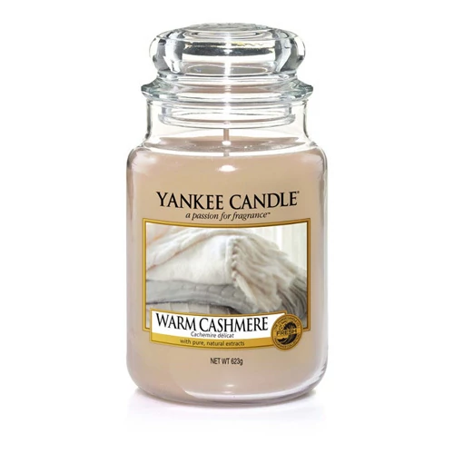 Yankee Candle® Warm Cashmere klasszikus nagy üveggyertya