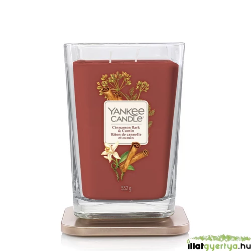 Cinnamon Bark & Cumin nagy üveggyertya