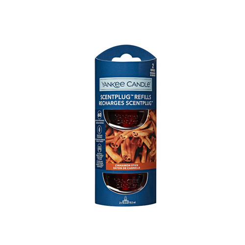 Yankee Candle® Cinnamon Stick elektromos légfrissítő utántöltő 2 x 18,5 ml