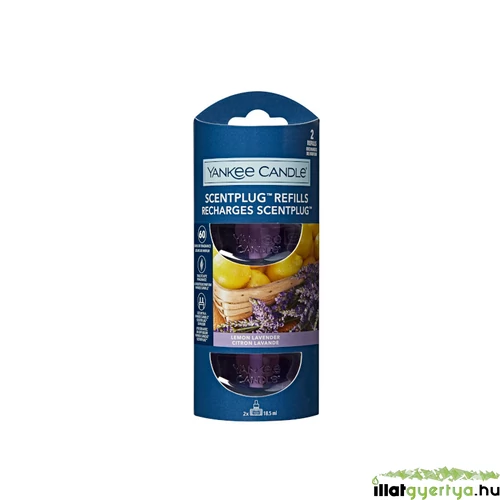 Yankee Candle® Lemon Lavender elektromos légfrissítő utántöltő