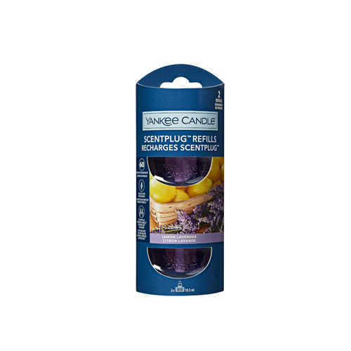 Yankee Candle® Lemon Lavender elektromos légfrissítő utántöltő 2 x 18,5 ml