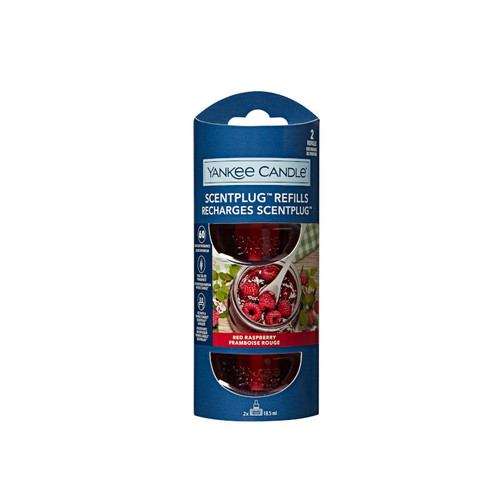 Yankee Candle® Red Raspberry elektromos légfrissítő utántöltő 2 x 18,5 ml