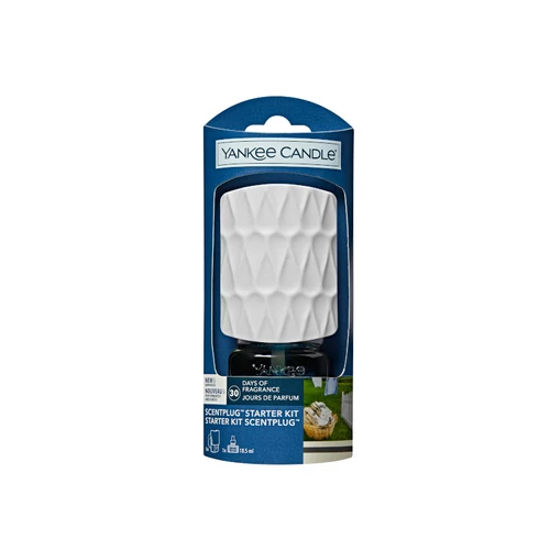 Yankee Candle® Clean Cotton Organic elektromos légfrissítő szett
