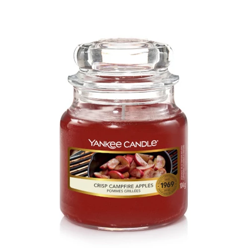 Crisp Campfire Apples kis üveggyertya
