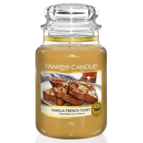 Vanilla French Toast nagy üveggyertya