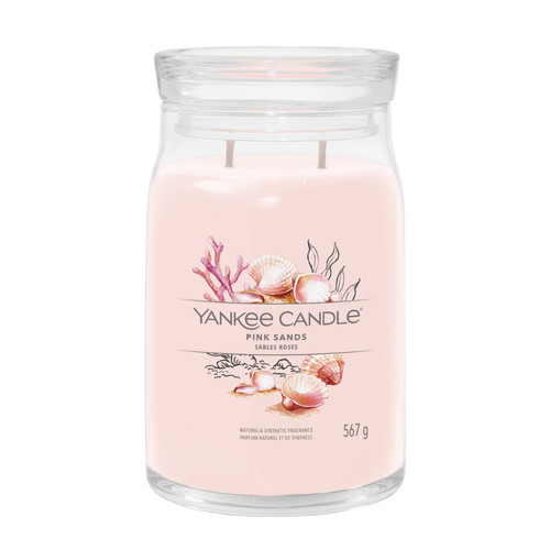 Yankee Candle® Pink Sands Signature nagy üveggyertya 567 g