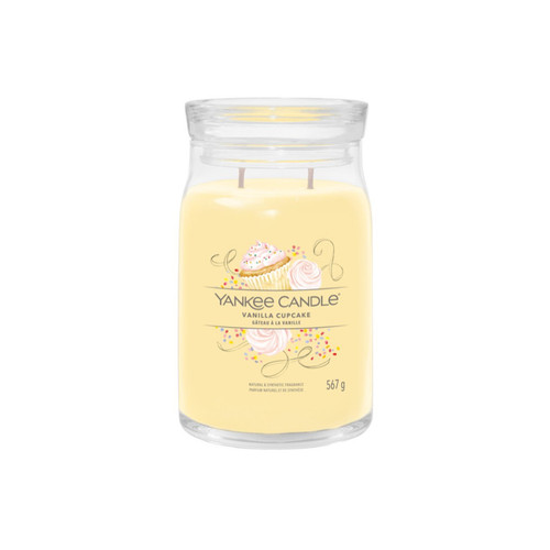 Yankee Candle® Vanilla Cupcake Signature nagy üveggyertya 567 g