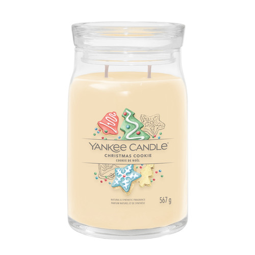 Yankee Candle® Christmas Cookie Signature nagy üveggyertya 567 g