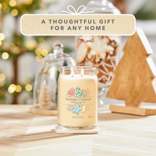 Yankee Candle® Christmas Cookie Signature nagy üveggyertya 567 g