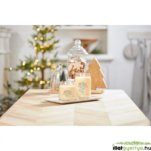 Christmas Cookie Signature nagy üveggyertya 567 g