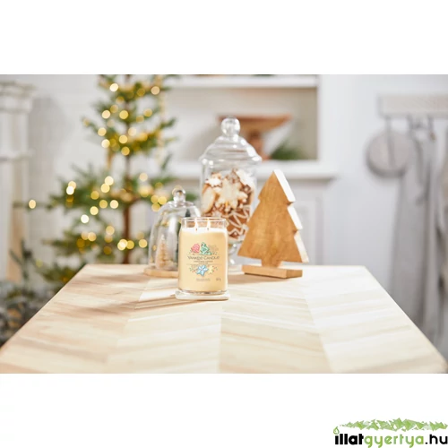 Christmas Cookie Signature nagy üveggyertya 567 g