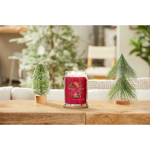 Yankee Candle® Red Apple Wreath Signature nagy üveggyertya 567 g