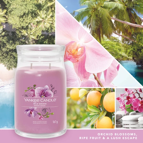 Yankee Candle® Wild Orchid Signature nagy üveggyertya 567 g