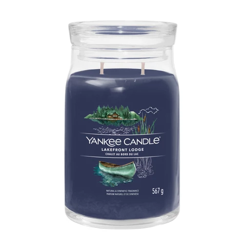 Yankee Candle® Lakefront Lodge Signature nagy üveggyertya