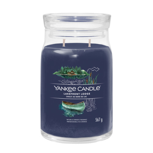 Yankee Candle® Lakefront Lodge Signature nagy üveggyertya 567 g