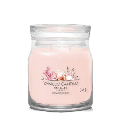 Yankee Candle® Pink Sands Signature közepes üveggyertya 368 g