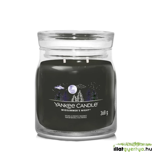 Yankee Candle® Midsummer’s Night Signature közepes üveggyertya