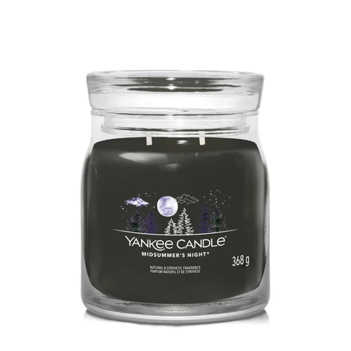 Yankee Candle® Midsummer’s Night Signature közepes üveggyertya