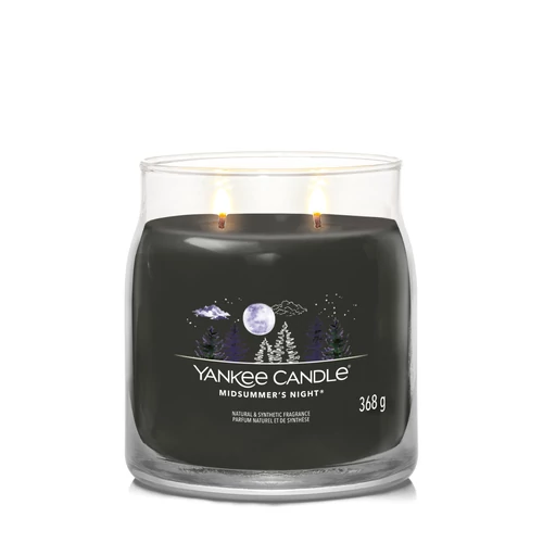 Yankee Candle® Midsummer’s Night Signature közepes üveggyertya 368 g