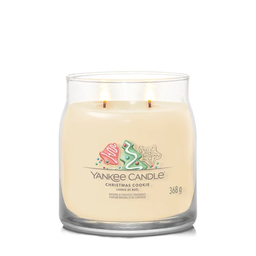 Yankee Candle® Christmas Cookie Signature közepes üveggyertya 368 g