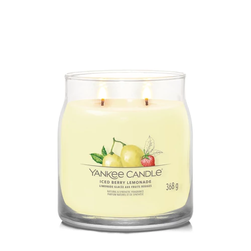Yankee Candle® Iced Berry Lemonade Signature közepes üveggyertya 368 g