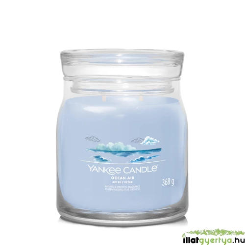 Yankee Candle® Ocean Air Signature közepes üveggyertya