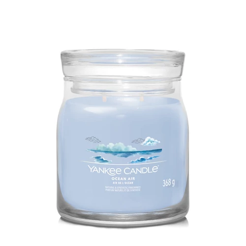 Yankee Candle® Ocean Air Signature közepes üveggyertya